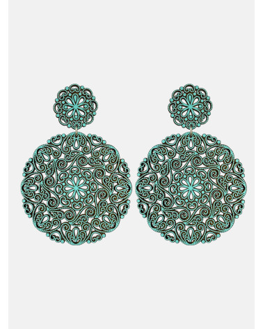 PENDIENTES FILIGRANA REDONDOS DOBLE