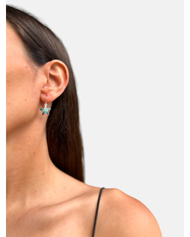 PENDIENTES ESTRELLA ESMALTE
