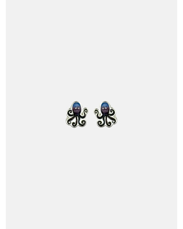 PENDIENTES PULPO ESMALTE