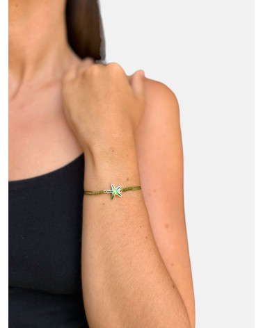 PULSERA ESTRELLA ESMALTE