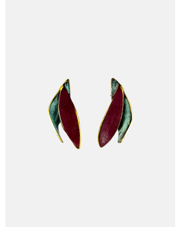 PENDIENTES FUEGO PEQUEÑOS