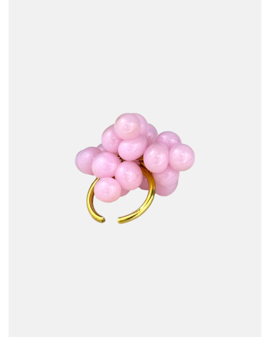 ANILLO FLOR VIDRIO