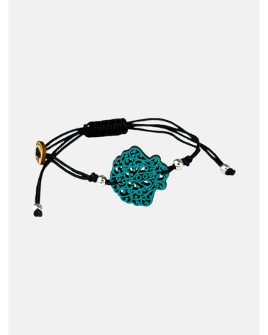 PULSERA CONCHA BOLITAS