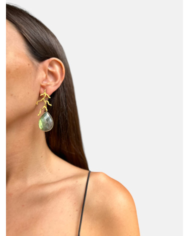 PENDIENTES RAMA DESMONTABLES CHAPADOS