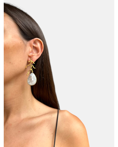 PENDIENTES RAMA DESMONTABLES CHAPADOS
