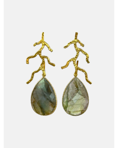 PENDIENTES RAMA DESMONTABLES CHAPADOS