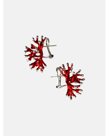 PENDIENTES ANÉMONA OMEGA
