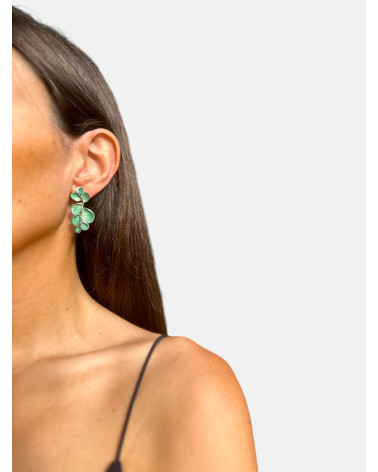 PENDIENTES PÉTALOS DOBLE