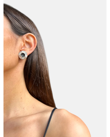 PENDIENTES BLANCO Y NEGRO PRESIÓN