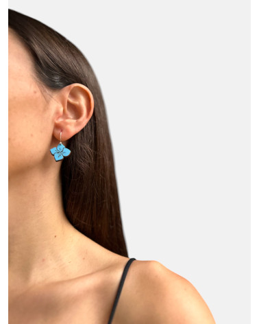 PENDIENTES HORTENSIA GANCHO PEQUEÑO