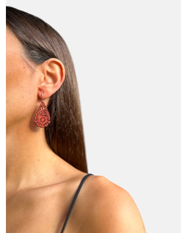 PENDIENTES FILIGRANA LÁGRIMA
