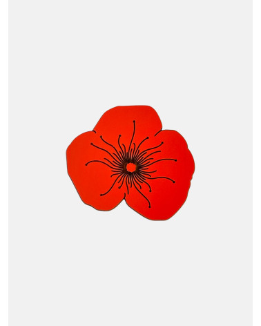 BROCHE AMAPOLA