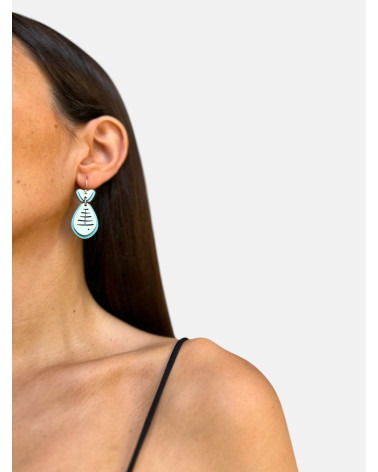 PENDIENTES PEZ GANCHO