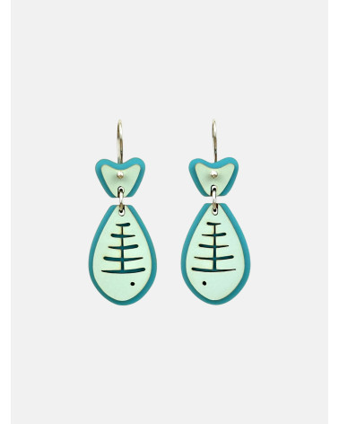 PENDIENTES PEZ GANCHO