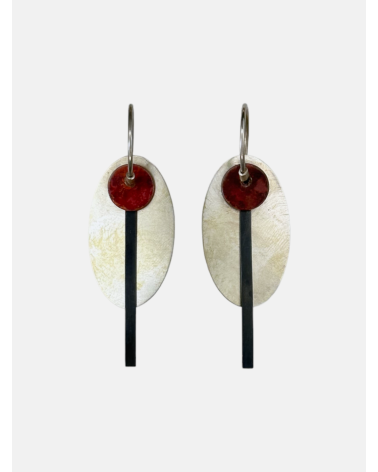 PENDIENTES GEO OVALADOS