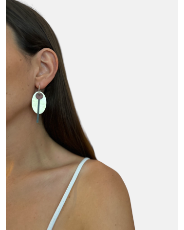 PENDIENTES GEO OVALADOS