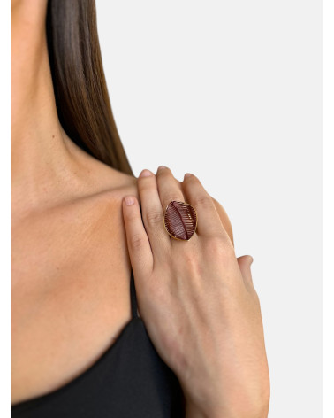 ANILLO FÍOS CHAPADO