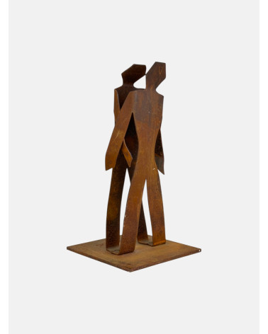 ESCULTURA PAREJA HIERRO