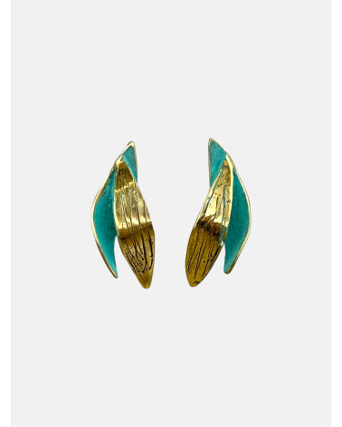 PENDIENTES FUEGO PEQUEÑOS