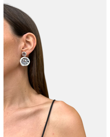 PENDIENTES ORGANIC DOBLE
