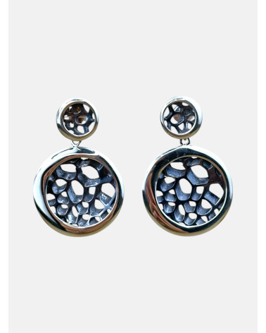 PENDIENTES ORGANIC DOBLE