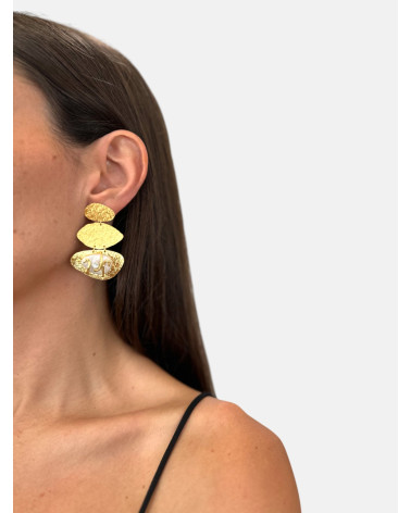 PENDIENTES LORIGA PERLAS