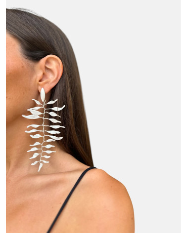 PENDIENTES EFÍMERO NIEVE