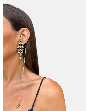 PENDIENTES NINFA CAVIAR