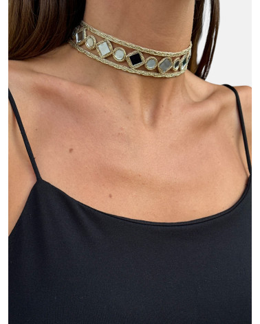 CHOKER LIRIO ORO