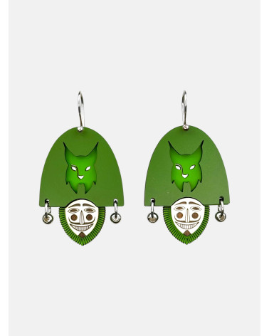 PENDIENTES PELIQUEIRO LINCE