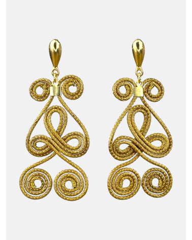 PENDIENTES CAPIM DOURADO PREMIUM