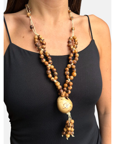 COLLAR SEMILLAS AÇAÍ JARINA