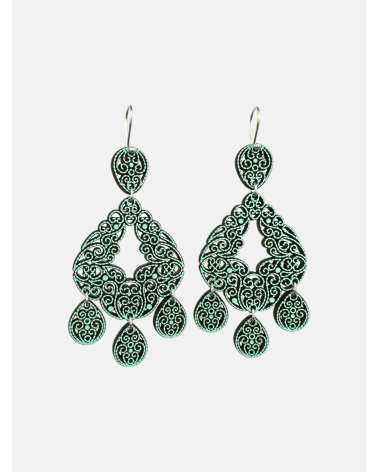 PENDIENTES FILIGRANA PIEZAS COLGANTES