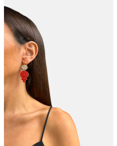 PENDIENTES TORQUES DOBLE ALARGADOS