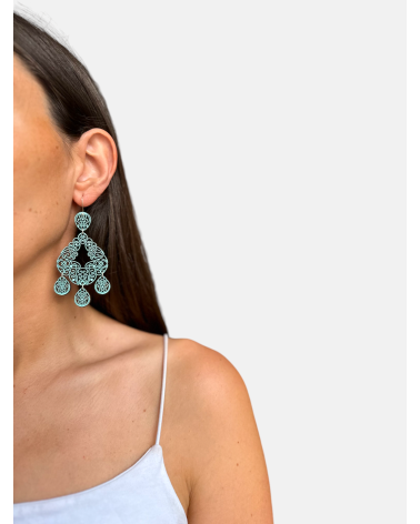 PENDIENTES FILIGRANA PIEZAS COLGANTES