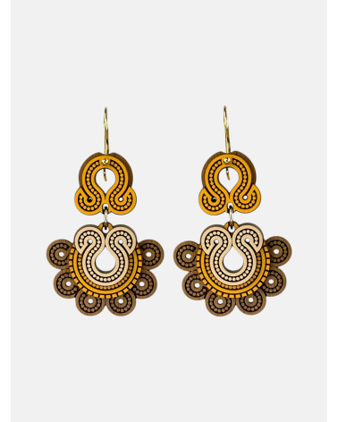 PENDIENTES TORQUES DOBLE REDONDOS