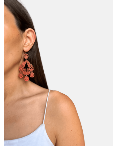 PENDIENTES FILIGRANA PIEZAS COLGANTES