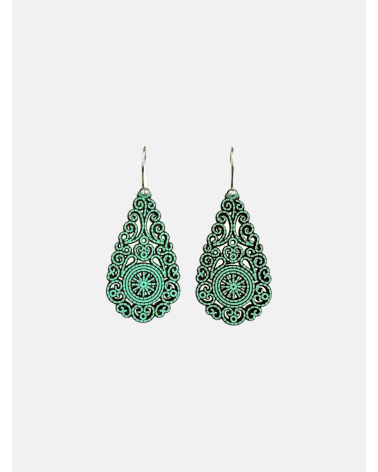 PENDIENTES FILIGRANA LÁGRIMA