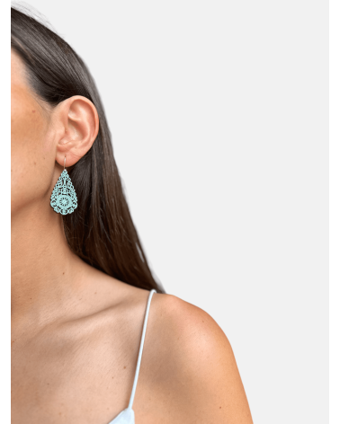 PENDIENTES FILIGRANA LÁGRIMA