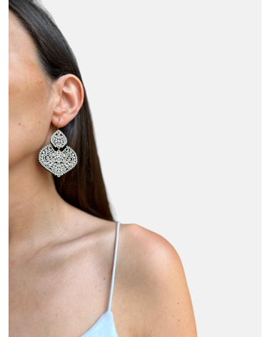 PENDIENTES LAÇA DOBLE