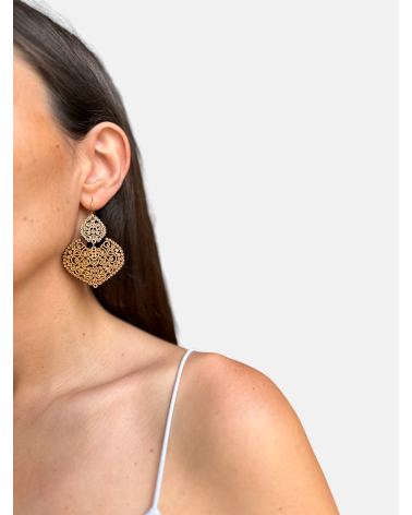 PENDIENTES LAÇA DOBLE