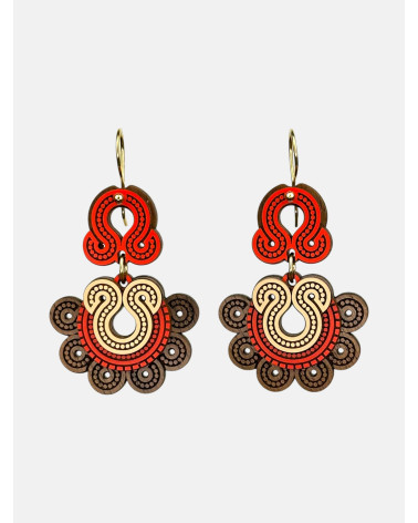 PENDIENTES TORQUES DOBLE REDONDOS