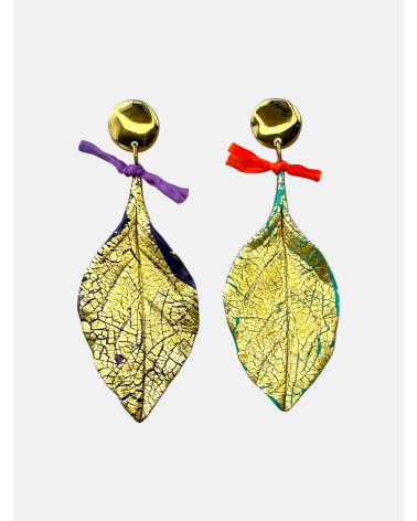 PENDIENTES LAUREL CORTEGADA