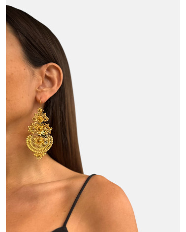 PENDIENTES SAPO DRUIDA GANCHO