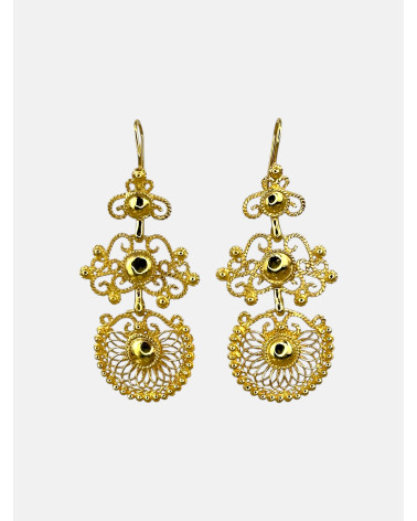 PENDIENTES SAPO CHAPADO GANCHO