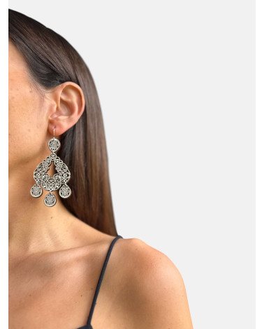 PENDIENTES FILIGRANA PIEZAS COLGANTES