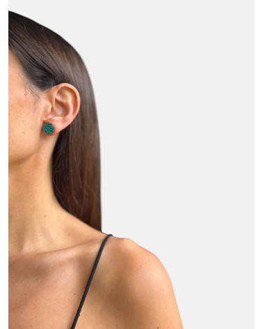 PENDIENTES CONCHA MADERA MINI