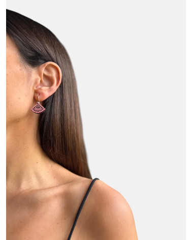 PENDIENTES GUIPUR ABANICO