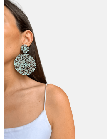 PENDIENTES FILIGRANA REDONDOS DOBLE