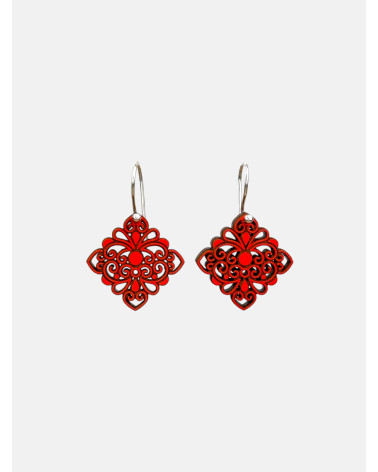 PENDIENTES ADEREZO CUADRADO
